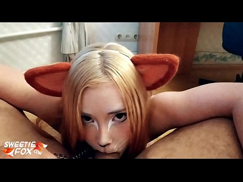 ❤️ Kitsune schlucken Dick a kum an hirem Mond ❤ Porno bei eis ❌️